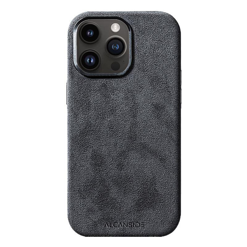 iPhone Alcantara Case - Space Grey - Alcanside