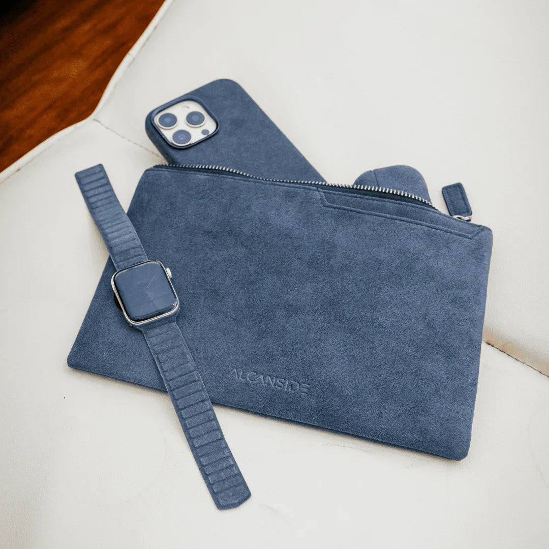 Alcantara Pouch