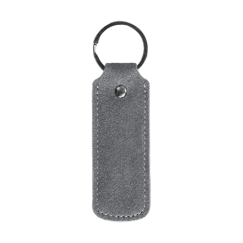 Alcantara Keychain - Nardo Gray