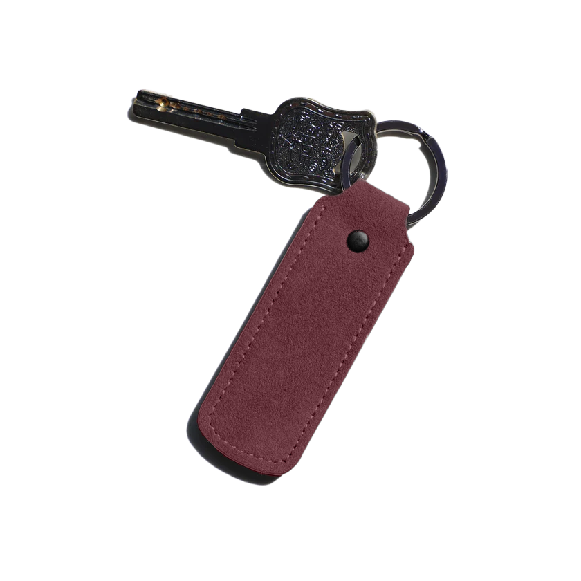 Alcantara Sleutelhanger - Wine Red