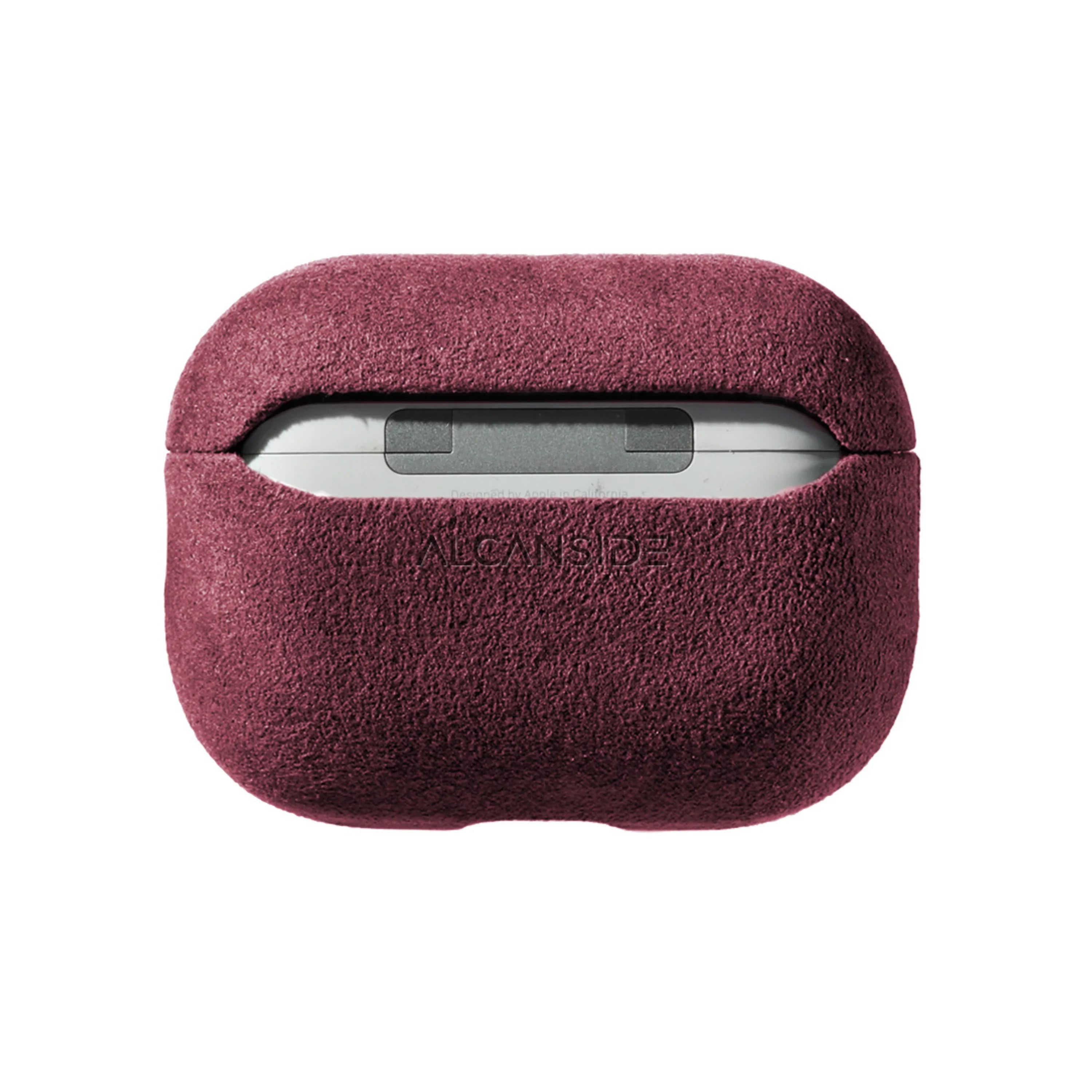 AirPods Pro (3rd Generation) Alcantara Case - Wine Red