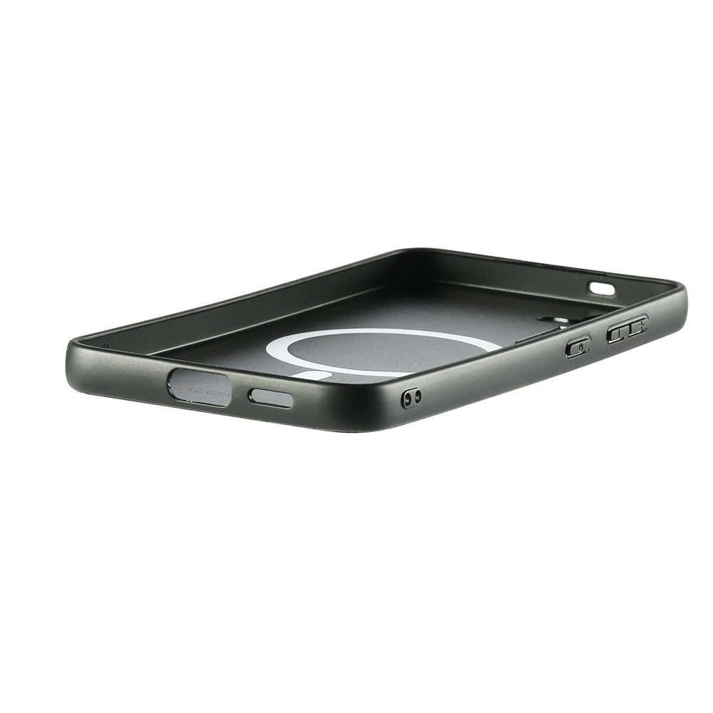 Samsung Galaxy S24 Plus - Alcantara Back Cover - Space Grey