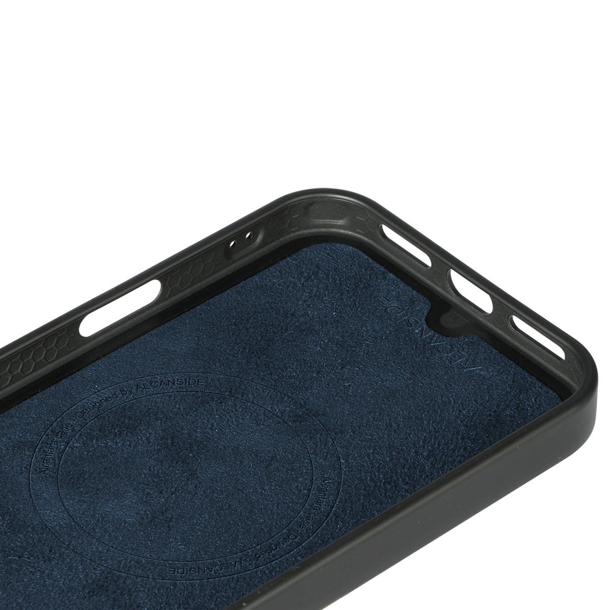 iPhone 17 Pro - Alcantara Back Cover - Ocean Blue