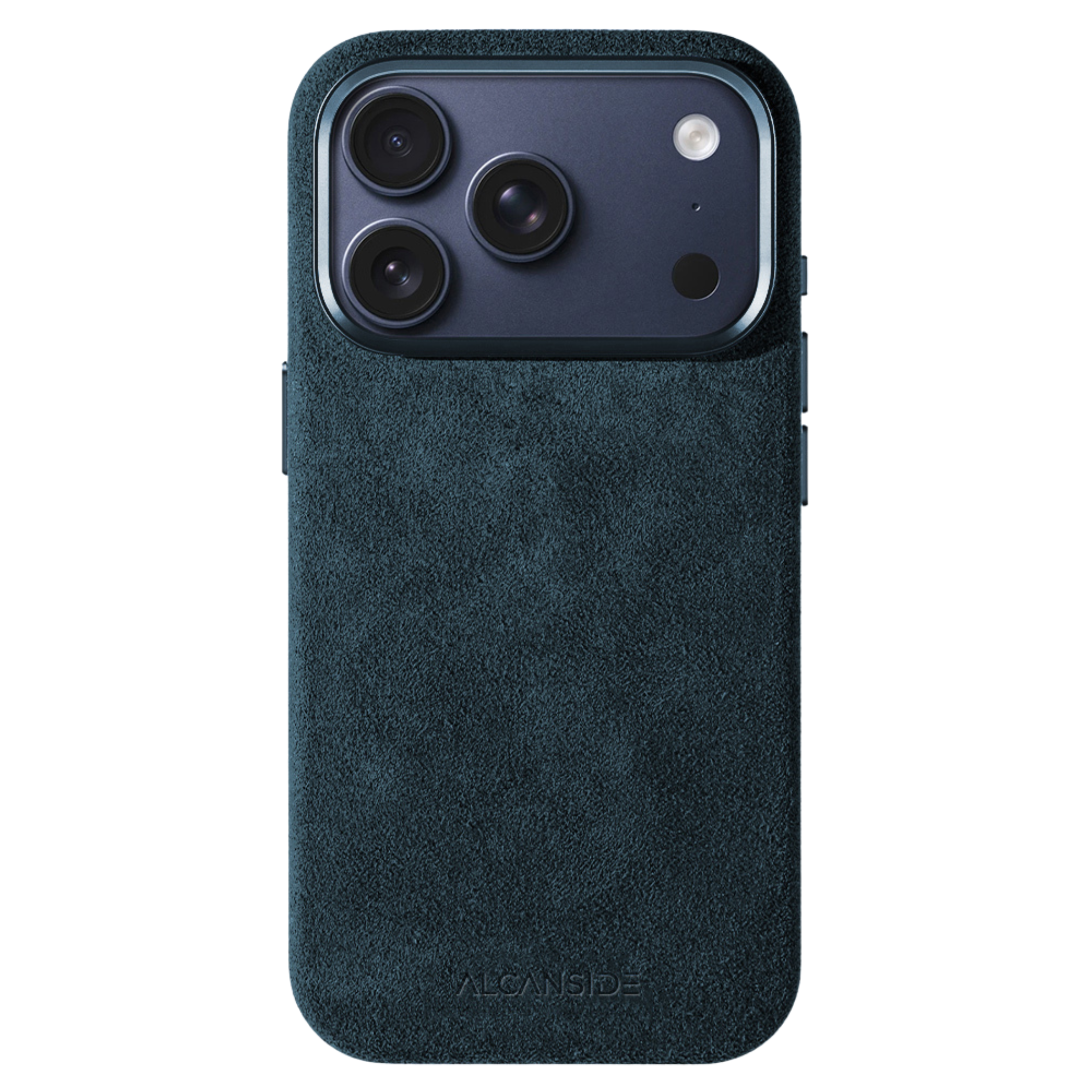 iPhone Alcantara Case - Navy Blue