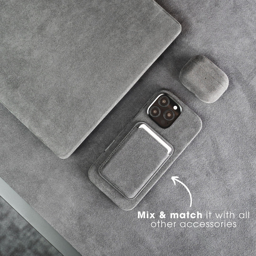 iPhone 16 - Alcantara Case - Space Grey