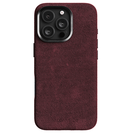 iPhone 16 Pro Max - Alcantara Case - Rood