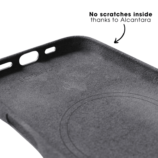 iPhone 16 Pro - Alcantara Case - Space Grey