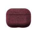 AirPods (4e Generatie) Alcantara Hoesje - Rood