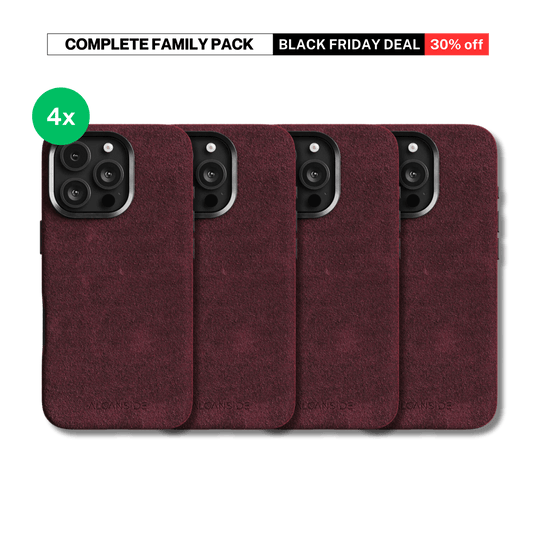 Complete Family Pack - Wine Red