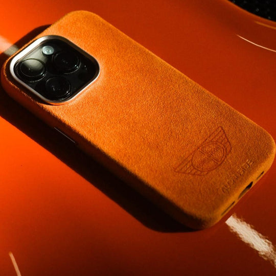 Donkervoort - iPhone Alcantara Case - Orange - Alcanside