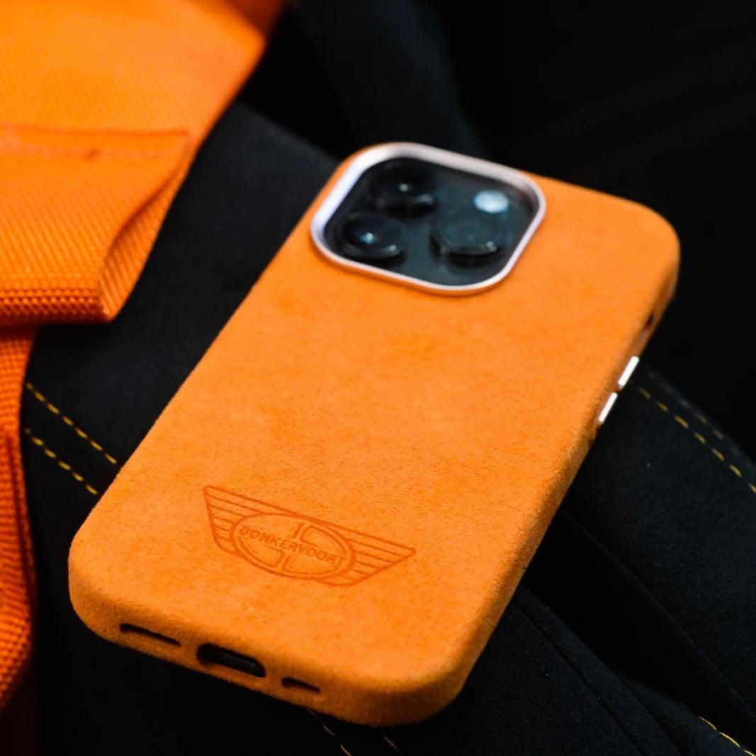 Donkervoort F22 - iPhone Alcantara Case - Orange - Alcanside