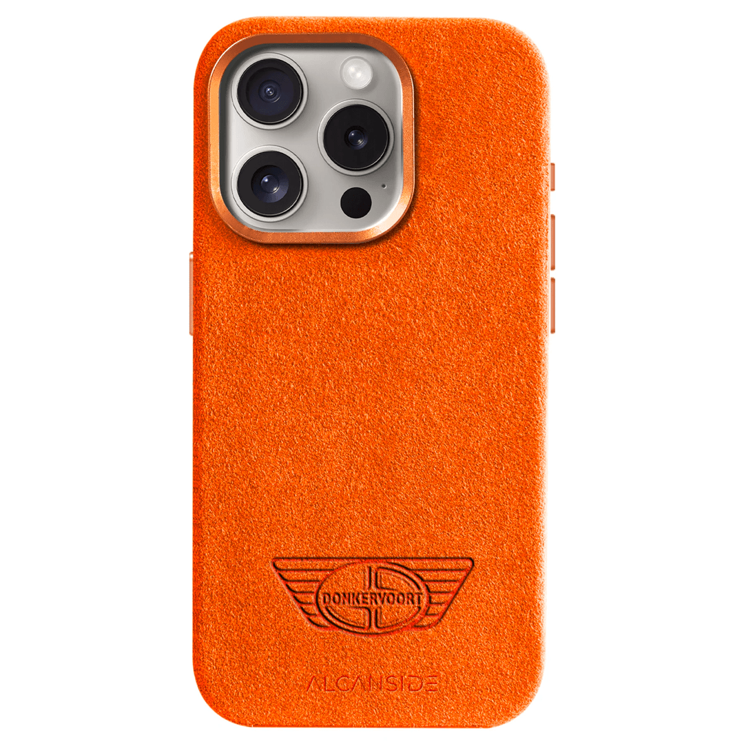 Donkervoort - iPhone Alcantara Case - Orange - Alcanside