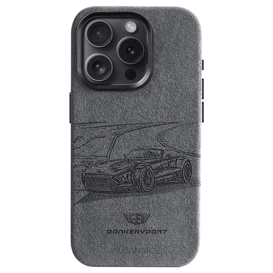 Donkervoort F22 Limited Edition Spa-Francorchamps - iPhone Alcantara Case - Nardo Gray - Alcanside