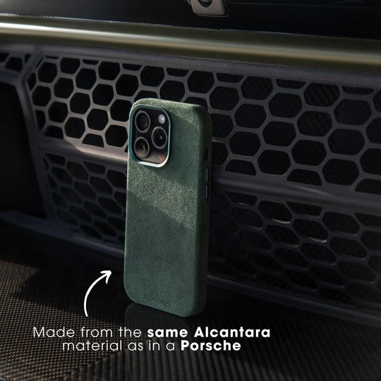 iPhone 11 Pro - Alcantara Case- Midnight Green - Alcanside