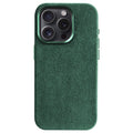 iPhone 15 Pro Max - Alcantara Case- Midnight Green