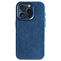 iPhone 15 Pro Max – Alcantara-Hülle – Meerblau