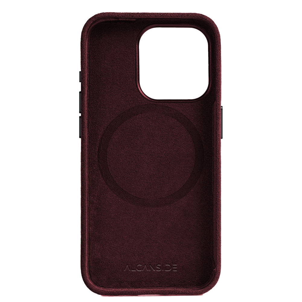 iPhone 15 - Alcantara Case - Red