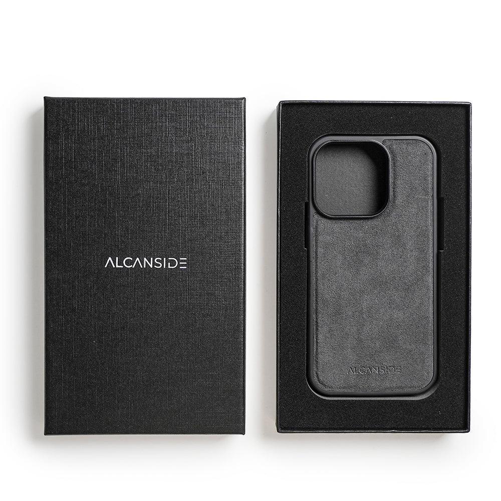 MTA x Alcanside - iPhone Alcantara Case With MagSafe Magnet - Space Grey - Alcanside