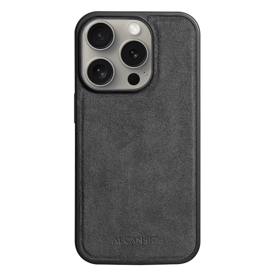 iPhone - Alcantara Case With MagSafe Magnet - Space Grey - Alcanside