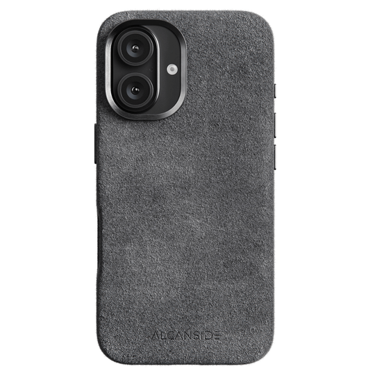 iPhone 16 Plus - Alcantara Case - Nardo Gray