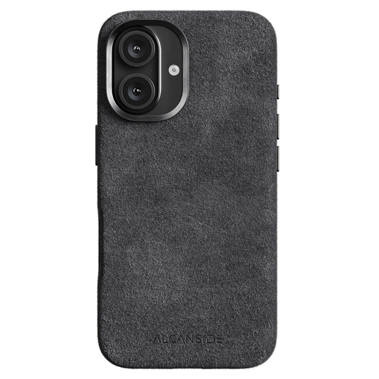 iPhone 16 Plus - Alcantara Case - Space Grey