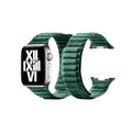 Alcantara-Apple-Watch-Armband – Alpingrün – 42/44/45 mm und Ultra (49mm)