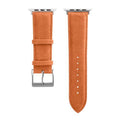 Alcantara-Apple-Watch-Armband mit Schnalle – Orange – 42/44/45 mm und Ultra (49mm)