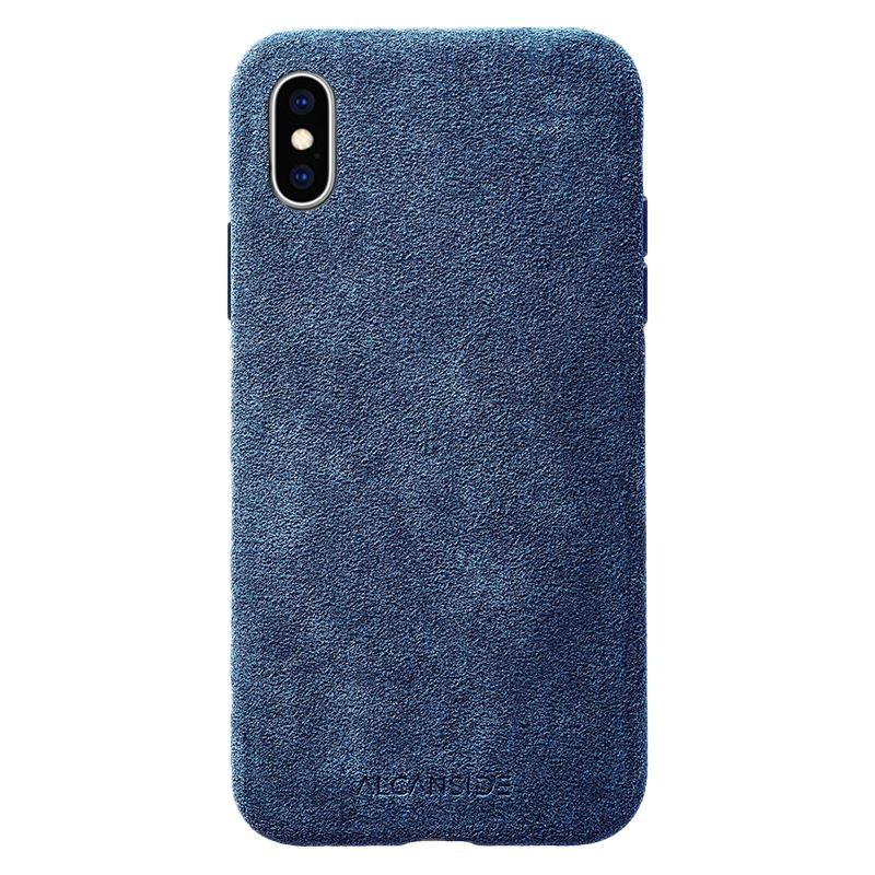 iPhone XR - Alcantara Case - Ocean blue iPhone Alcantara Case Alcanside 