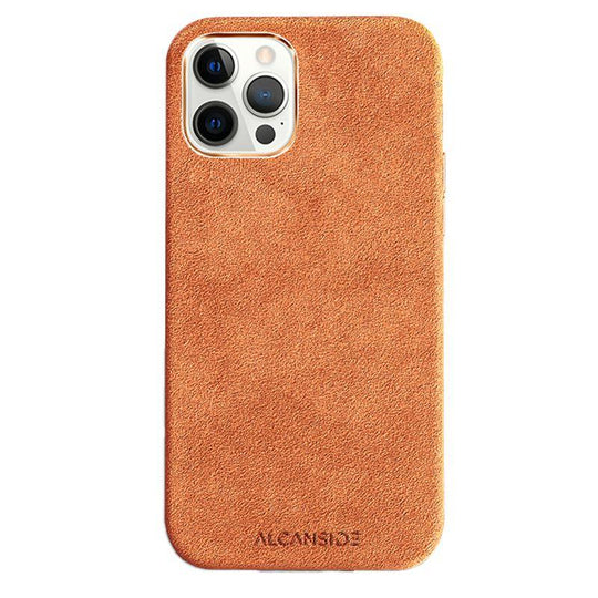 Limited Edition - iPhone XR - Alcantara Case - Orange - Alcanside