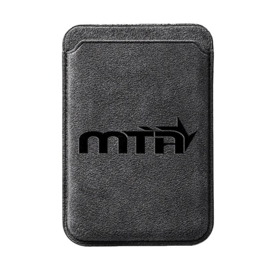 MTA x Alcanside - Alcantara MagSafe Wallet - Space Grey Alcantara MagSafe Wallet Alcanside 